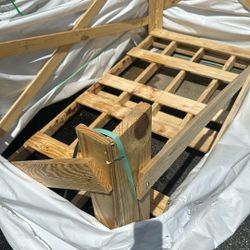 Wooden Skids - 4’ X 4’ X 8’