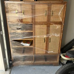 Rattan Dresser
