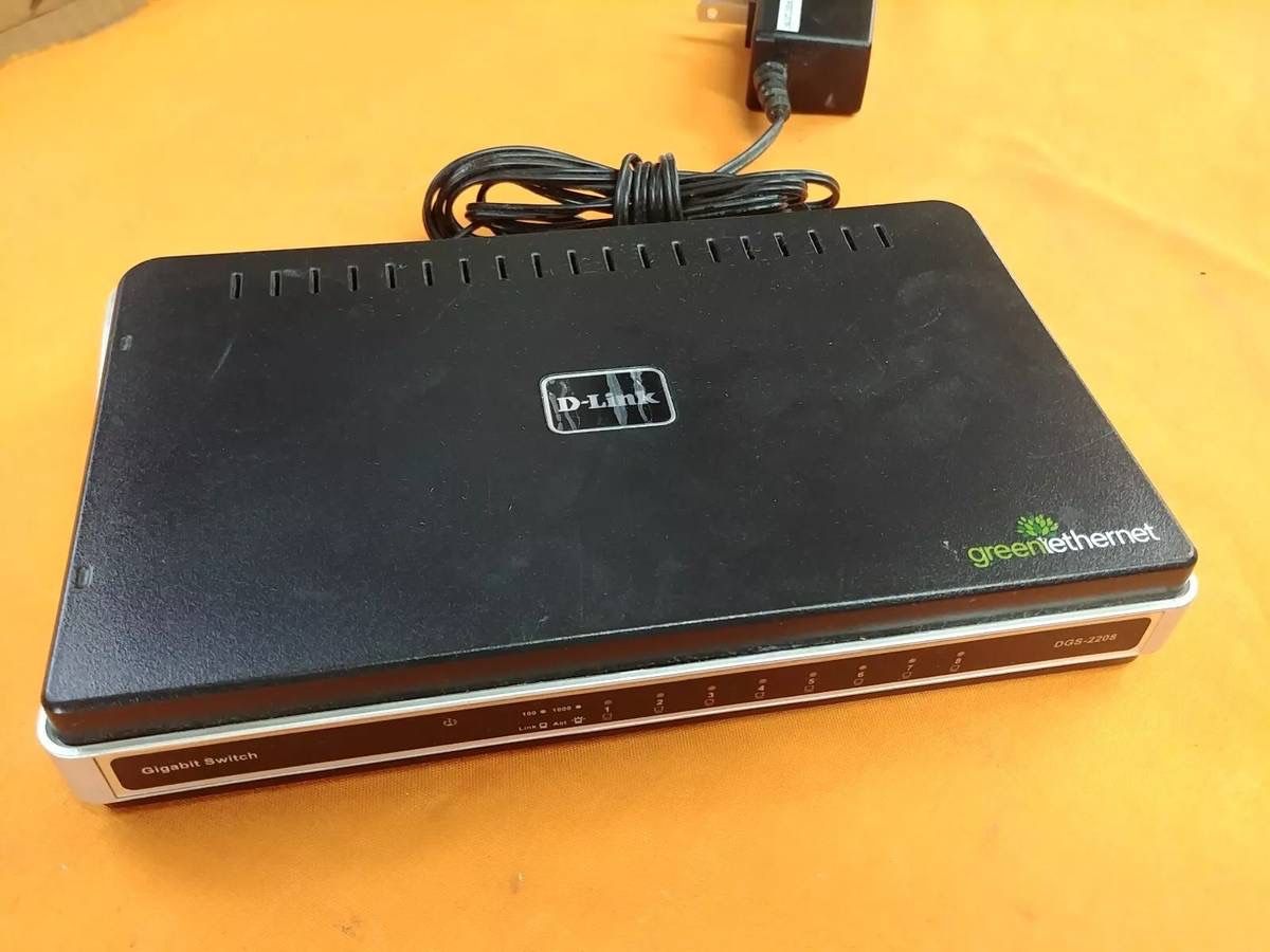 D-link 8 Port Network Switch