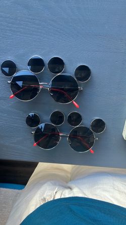 Mickey Mouse Ear Round Sunglasses