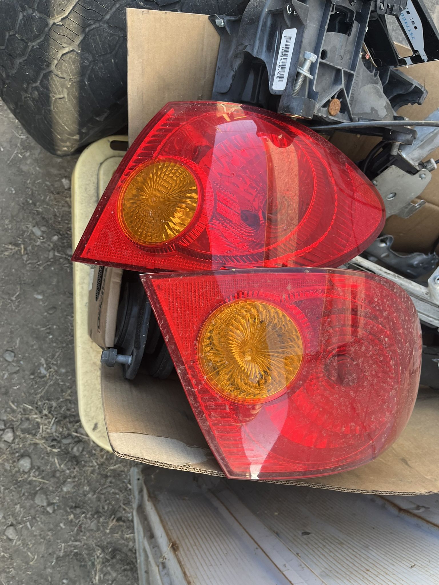 Honda Accord Tail Lights And Trunk Hood