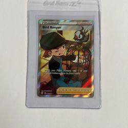 Bird Keeper Pokemon Cards 