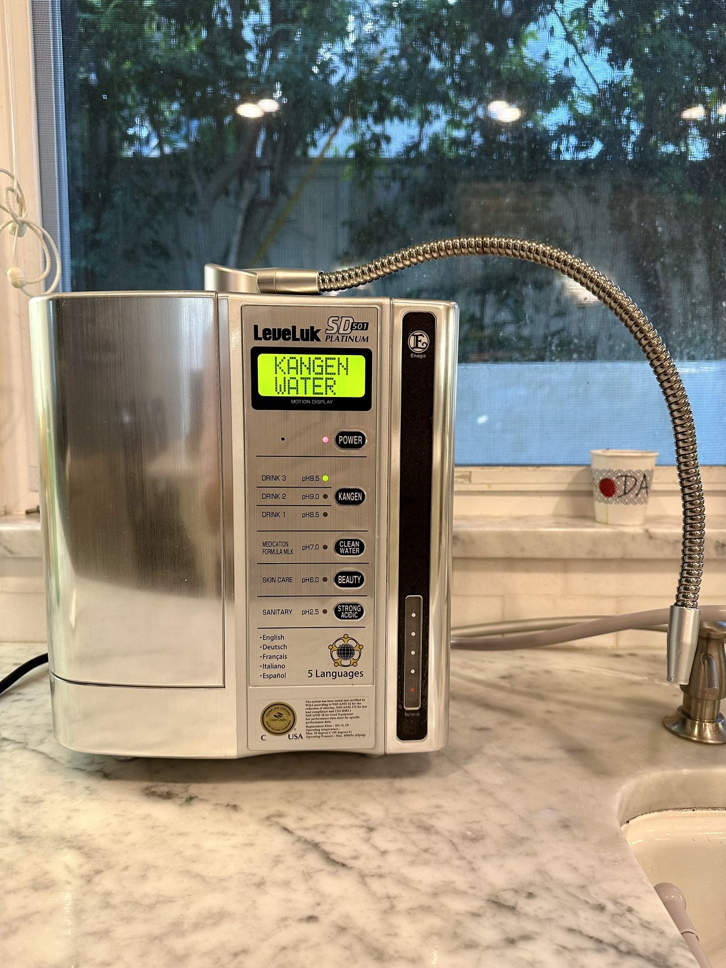 Kangen Water Ionizer Filtration System
