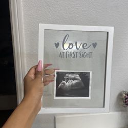 Nursery Decor Frame Sentimental