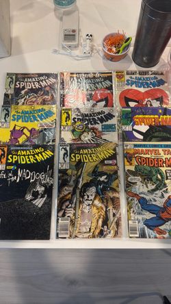 Marvel Spider-Man Vintage Comic Books