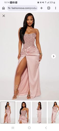 Fashion nova sequin gown