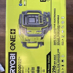 Ryobi 1800w Generator Battery Operated W/4 Batteries And Chargers 