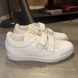 Men's Reebok Classic White Sneakers Size 10 