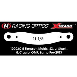 RacingOptics TearOffs 10203C (30 Total) 3 Stack Of 10
