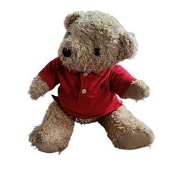 Polo Ralph Lauren 00's Vintage Plush Teddy Bear 14-inch