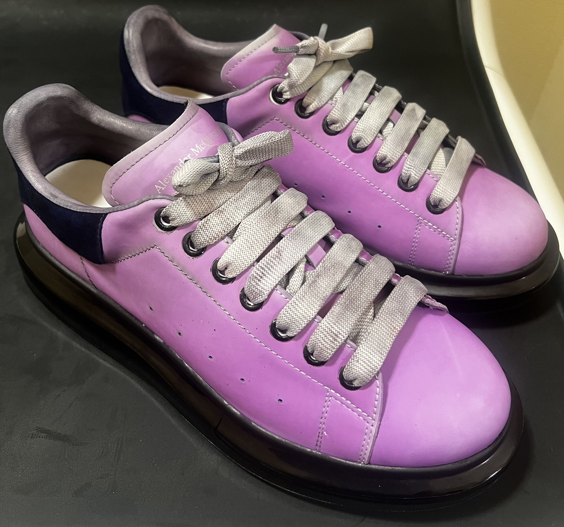 RARE Violet Alexander McQueen Oversized Sneaker | Size 44 | 11