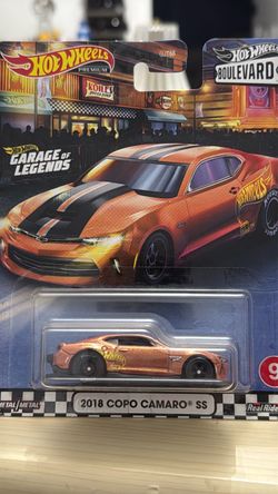 Hot Wheels Premium Boulevard 2018 COPO Camaro SS
