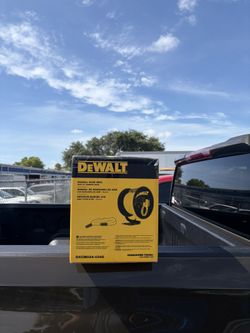 Dewalt Manual Hose Reel With 50” Rubber Hose Manguera De Aire Con Manual