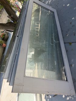 Aluminum doors