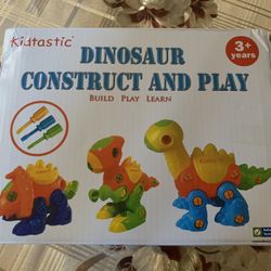 New Kidtastic Dinosaur Toys Set 106 Pieces STEM Learning for