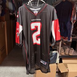 Matt Ryan #2 Atlanta Falcons Reebok NFL On Field Football Jersey Red Size Large