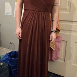 David's Bridal Bridesmaid Dress 