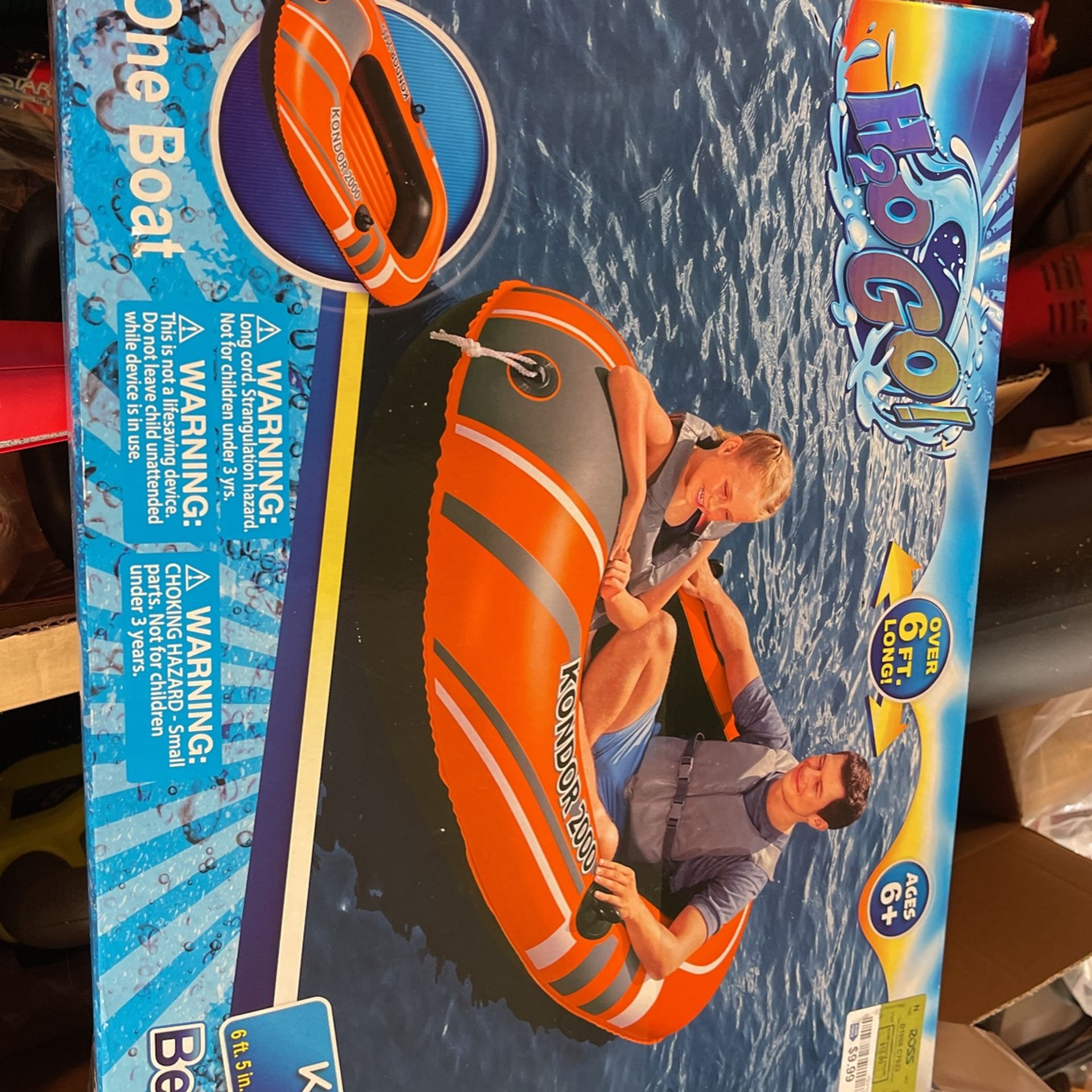 New Blow Up Boat