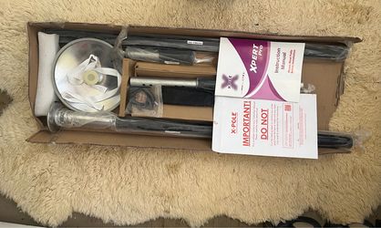 X-Pole XPERT Pro 40mm Chrome Pole – Never Assembled – Open Box