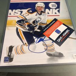 Buffalo Sabres Brad May Signed Photo 