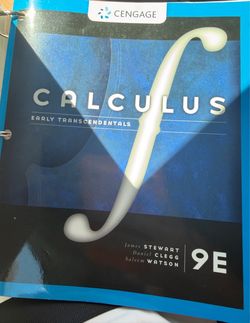 Calculus Early Transcendentals 9th Edition Stewart – new