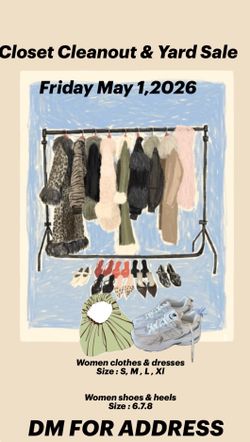 Friday Yardsale May 1,2026