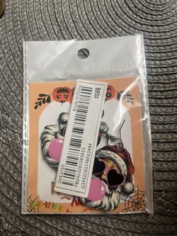 Santa earrings