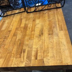 Butcher Block Table