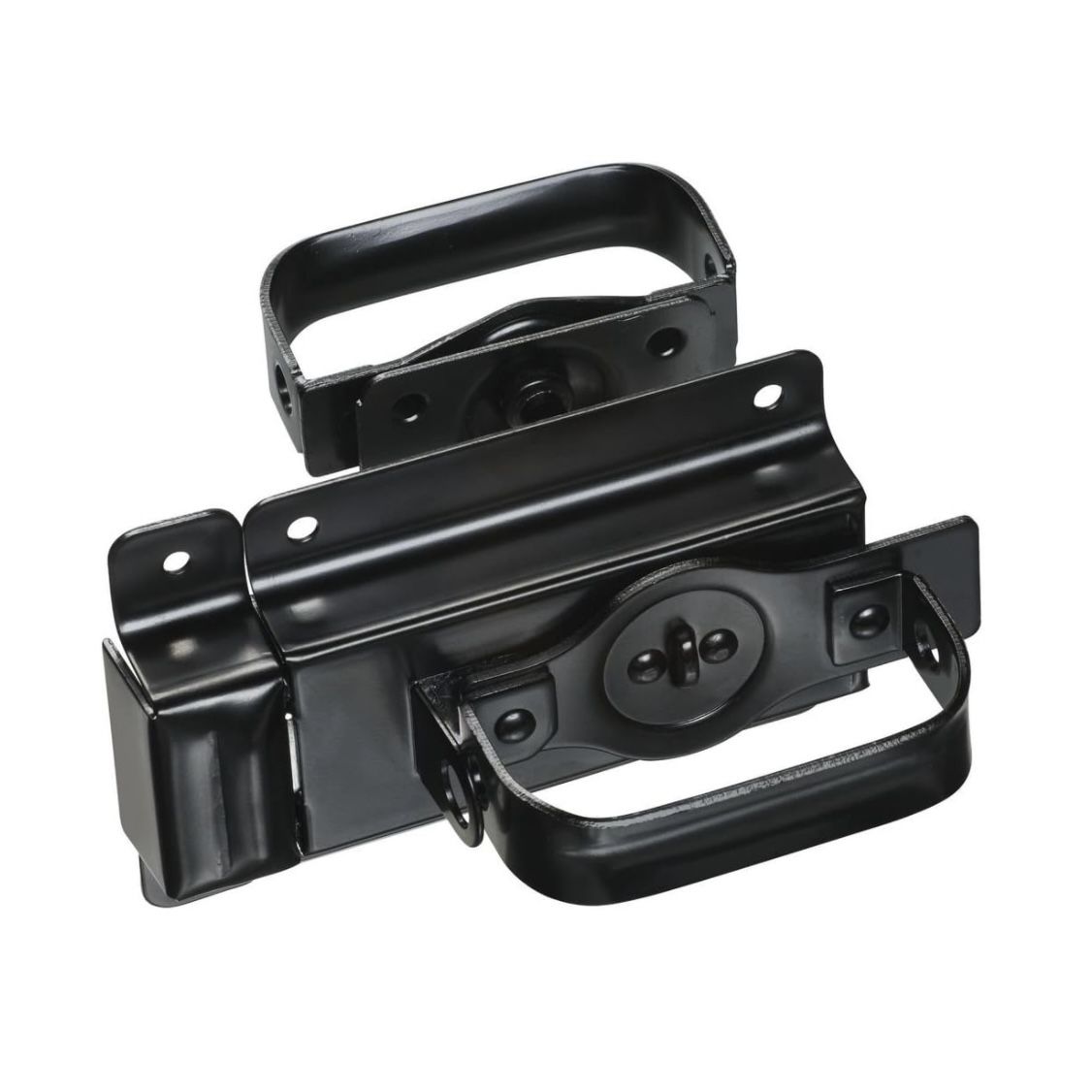 Stanley Heavy Duty Outdoor Swing Door Latch, Black