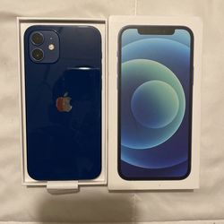 iPhone 12 Blue Color Brand New