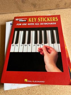 Piano Learning Kit – Alfred Self-Teaching Adult Piano Course w/CD + Chord Chart + Key Stickers