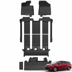 Floor mats Toyota Sienna 2021-2026