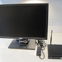 Dell Optiplex 3050 Micro Desktop Computer and Dell Monitor