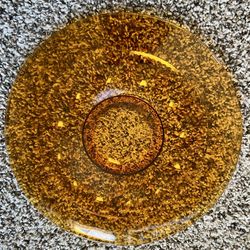 Vintage MCM Indiana Glass King’s Crown Thumbprint Serving Plate