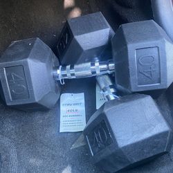 40lb Dumbbell Set