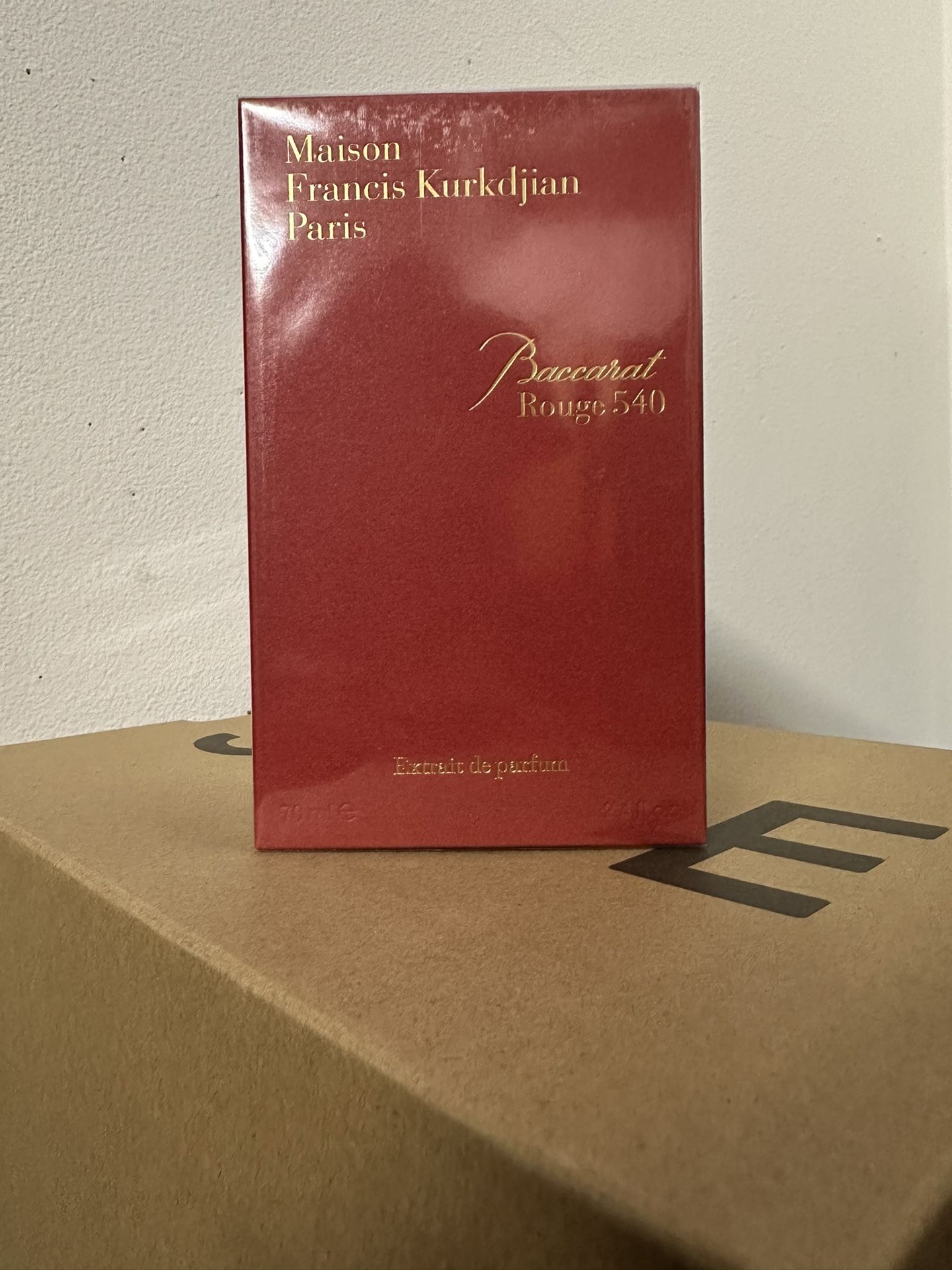 Baccarat Rouge 540 cologne