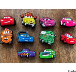 Disney cars, croc charms bundle