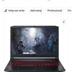Acer Nitro 5 AN515-53-55G9, 15.6" GAMING Laptop, Intel Core i5-8300H @ 2.3GHz (32GB RAM 256GB NVME + 2TB SSD) NVIDIA GTX 1050 Ti, Windows 11