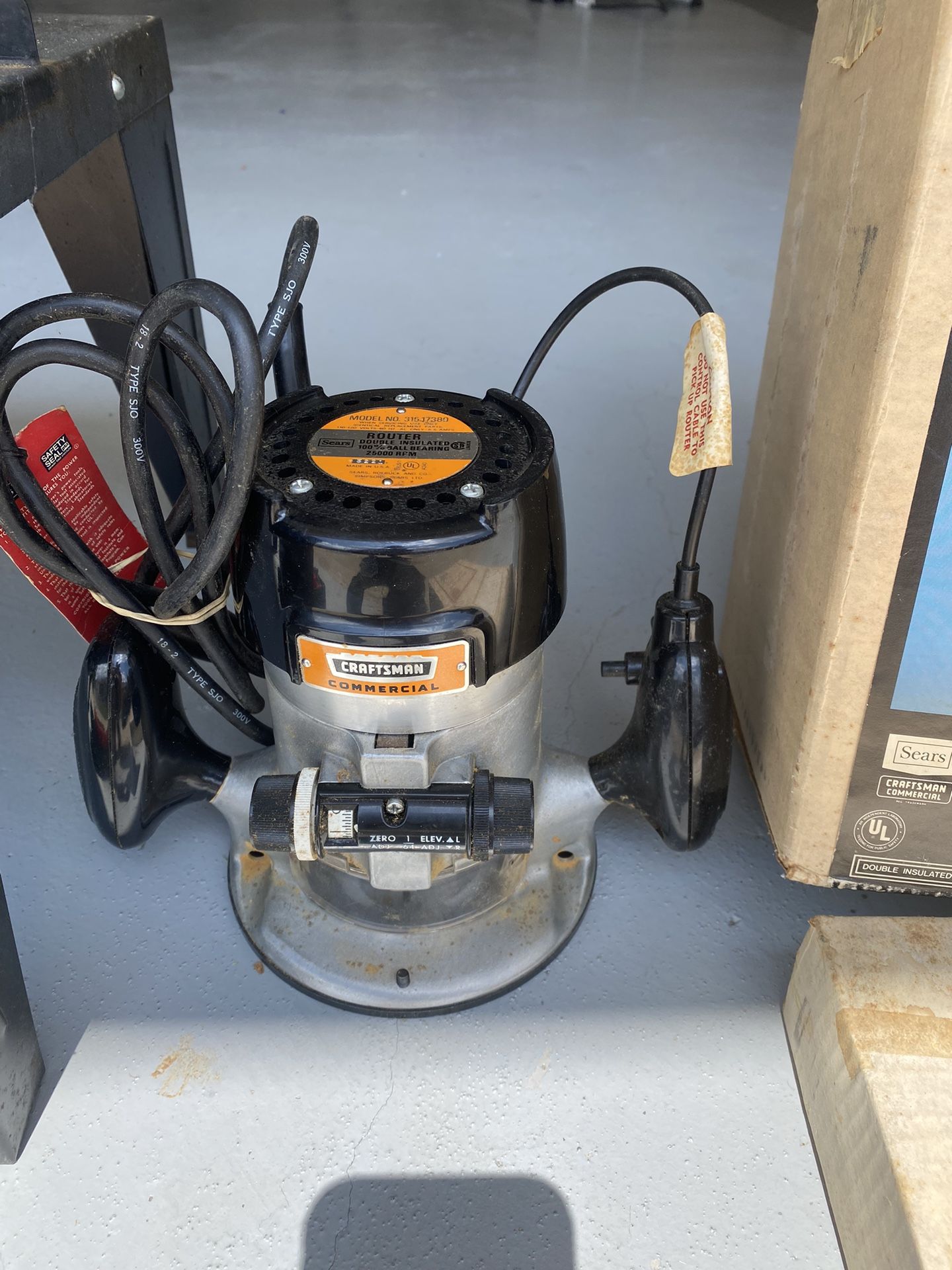 Hand Power Router and accessories