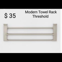 Brand New Modern Towel Rack  Threshold 