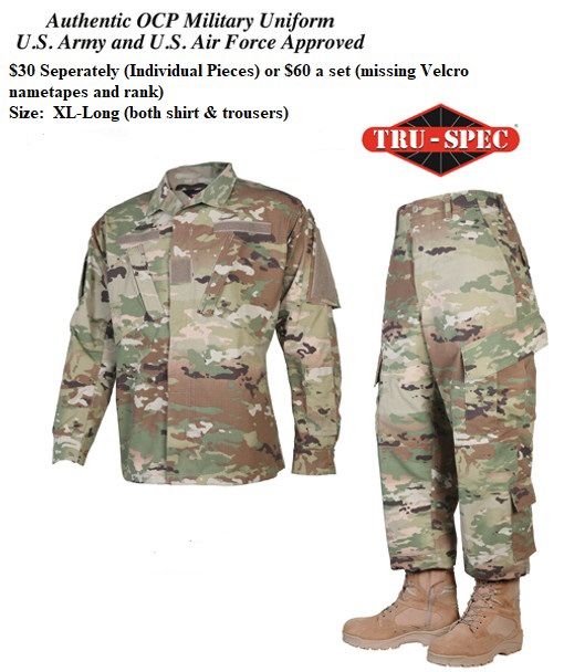 Army/Air Force OCP Uniform
