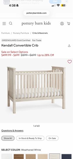 Kendall Convertible Crib