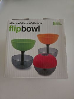 Silicone flip bowl, Swissmar