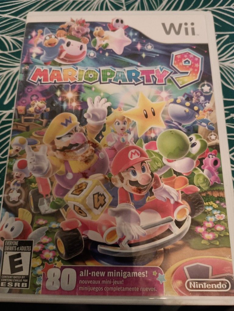 Wii .Mario Party 9 