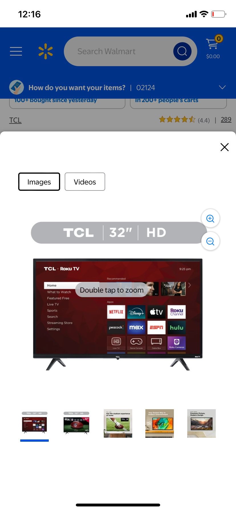 Used TCL Roku Tv