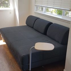 Ikea Sofa Bed + Attached Side Table