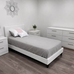 Twin Size Bedroom Set ⚜️ Juego de Dormitorio Tamaño Twin 🚚