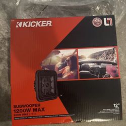 12in Kicker Subwoofer 