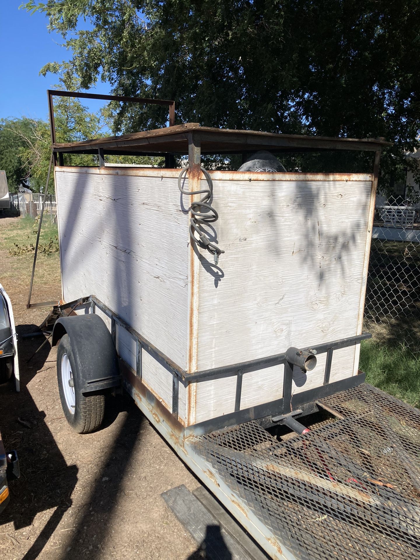 Utility/animal Box for Trailer