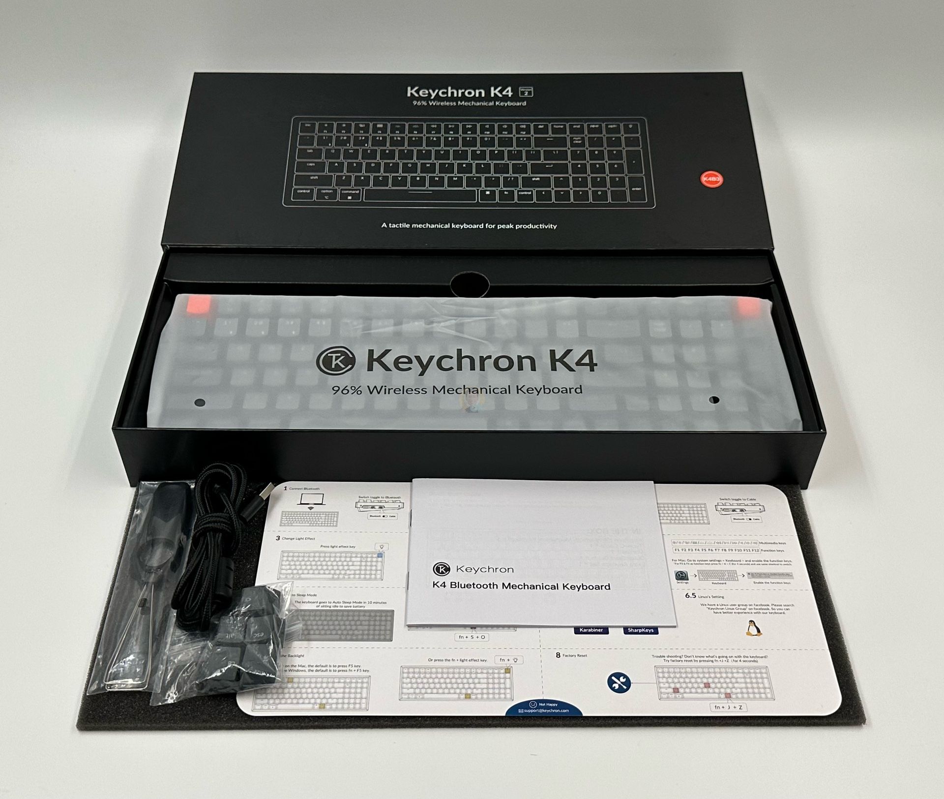 Keychron K4 RGB 96% Mechanical Keyboard
